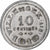 Coin, France, Ville de Gex, Ville de Gex, Gex, 10 Centimes, 1919, Medal