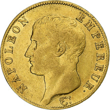 Münze, Frankreich, Napoleon I, 40 Francs, AN 13, Paris, SS, Gold, KM:664.1, Le