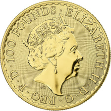 Great Britain, 100 Pounds, Britannia, 2022, British Royal Mint, 1 Oz, Gold
