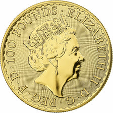 Coin, Great Britain, Britannia, 100 Pounds, 2022, British Royal Mint, 1 Oz