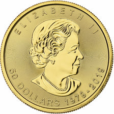 Canadá, 50 Dollars, Gold Maple Leaf 40th anniversary, 2019, Royal Canadian