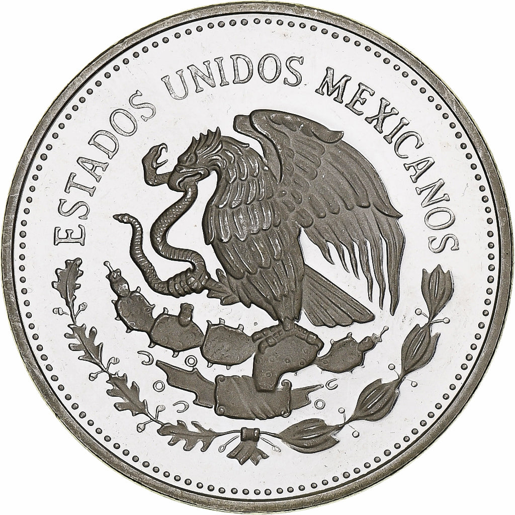Coin, Mexico, 100 Pesos, 1985, Mexico City, MS(60-62), Silver, KM:499