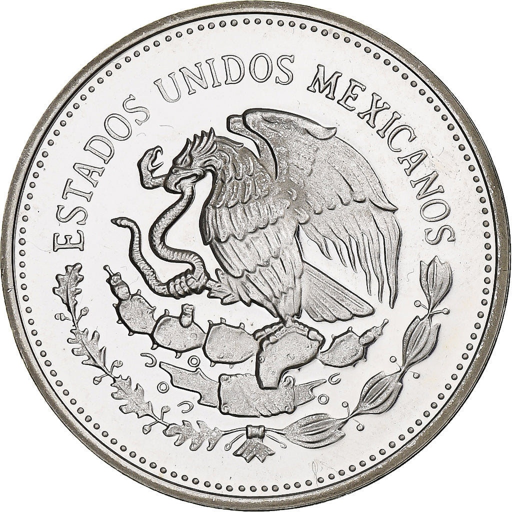 Coin, Mexico, 100 Pesos, 1986, Mexico City, MS(60-62), Silver, KM:521