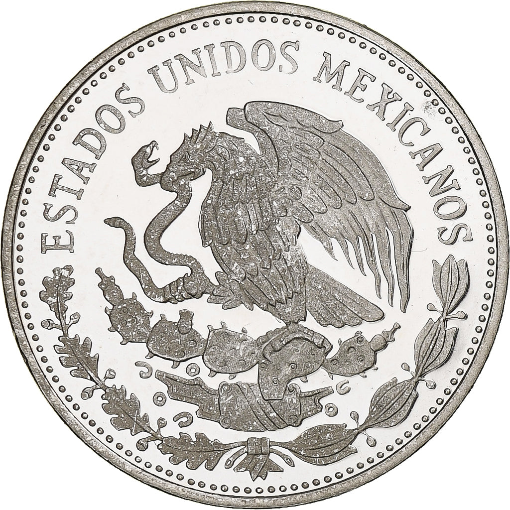 Moneda, México, 50 Pesos, 1985, Mexico City, SC, Plata, KM:504
