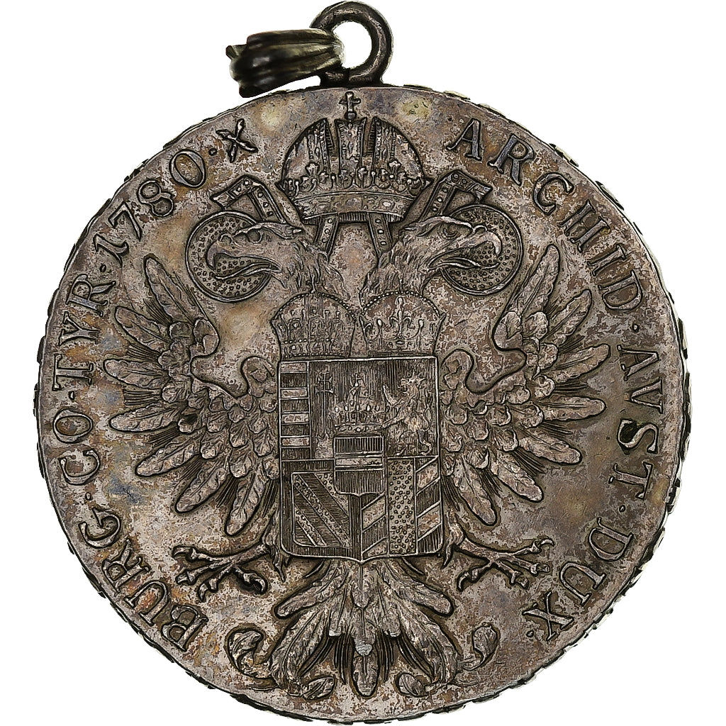 Austria, Medal, Marie-Thérèse, Thaler, History, 1780, Restrike, AU(50-53)