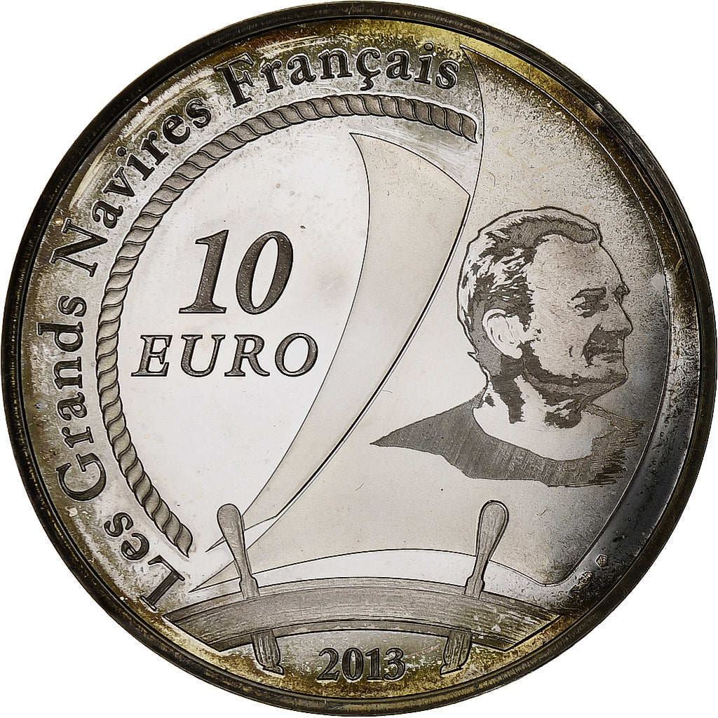 France, Monnaie de Paris, 10 Euro, Pen Duick, 2013, Paris, Proof, MS(63), Silver