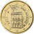 San Marino, 2 Euro, 2012, Rome, gold-plated coin, AU(55-58), Bimetálico, KM:486