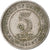 Moneta, Malesia, 5 Cents, 1950, BB, Rame-nichel, KM:7