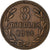 Moneta, Guernsey, 8 Doubles, 1864, Heaton, Birmingham, EF(40-45), Brązowy, KM:7