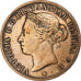 Moneda, Jersey, Victoria, 1/12 Shilling, 1888, BC+, Bronce, KM:8