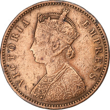 Moneta, INDIA - BRITANNICA, Victoria, 1/4 Anna, 1886, MB, Rame, KM:486