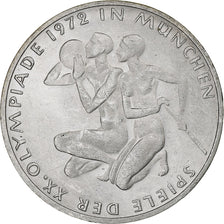 Coin, GERMANY - FEDERAL REPUBLIC, 10 Mark, 1972, Stuttgart, MS(60-62), Silver