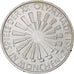 Moneta, GERMANIA - REPUBBLICA FEDERALE, 10 Mark, 1972, Stuttgart, SPL, Argento