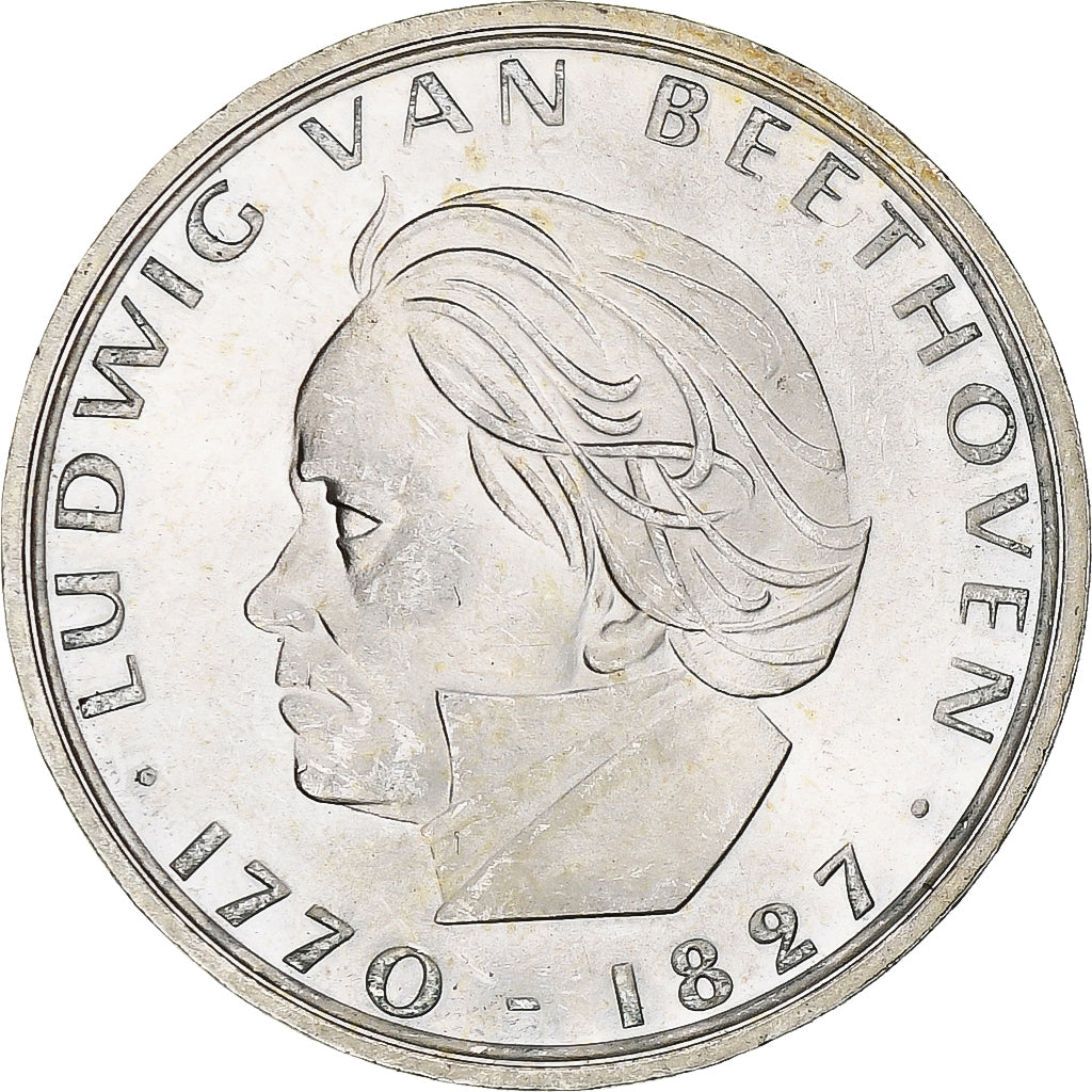 Coin, GERMANY - FEDERAL REPUBLIC, 5 Mark, 1970, Stuttgart, Germany, MS(63)