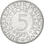 Moneda, ALEMANIA - REPÚBLICA FEDERAL, 5 Mark, 1971, Karlsruhe, EBC+, Plata