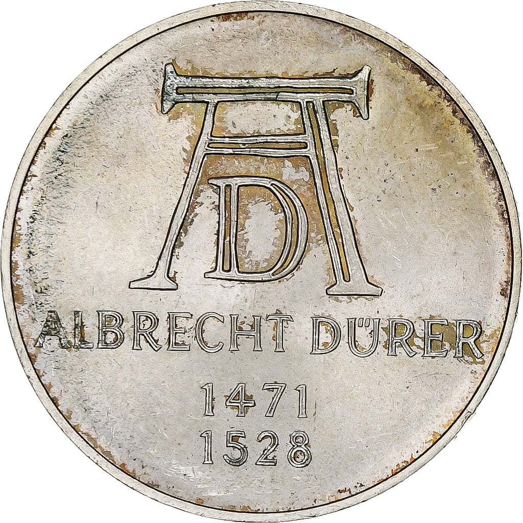 Coin, GERMANY - FEDERAL REPUBLIC, 5 Mark, 1971, Munich, Germany, AU(55-58)
