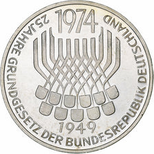 Coin, GERMANY - FEDERAL REPUBLIC, 5 Mark, 1974, Stuttgart, Germany, MS(60-62)