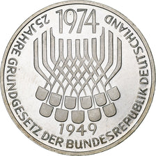 Coin, GERMANY - FEDERAL REPUBLIC, 5 Mark, 1974, Stuttgart, Germany, MS(63)