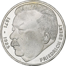 Moneta, Niemcy - RFN, 5 Mark, 1975, Hamburg, Germany, MS(60-62), Srebro, KM:141