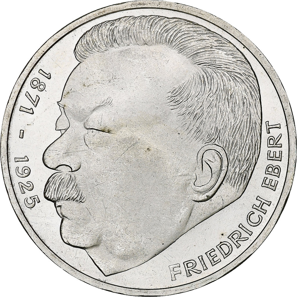 Moneta, GERMANIA - REPUBBLICA FEDERALE, 5 Mark, 1975, Hamburg, Germany, SPL