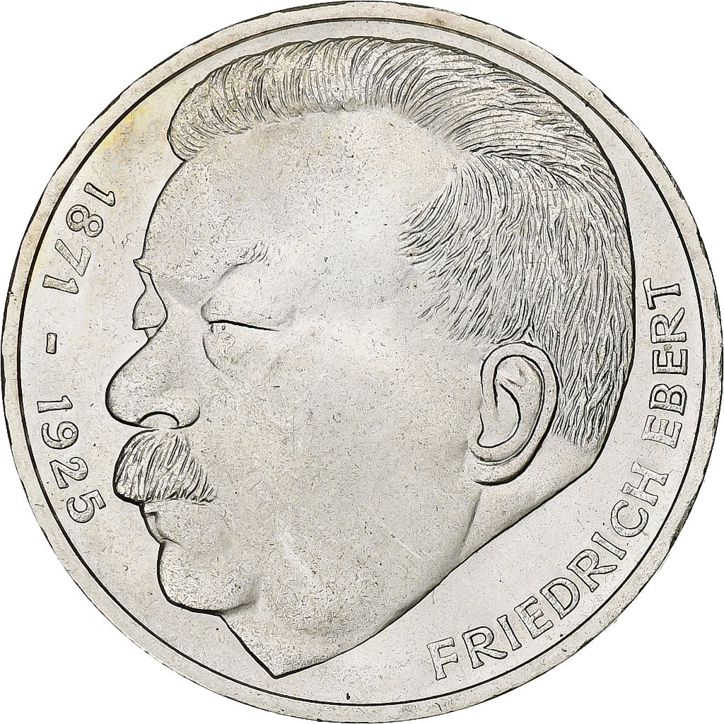 Coin, GERMANY - FEDERAL REPUBLIC, 5 Mark, 1975, Hamburg, Germany, MS(63)