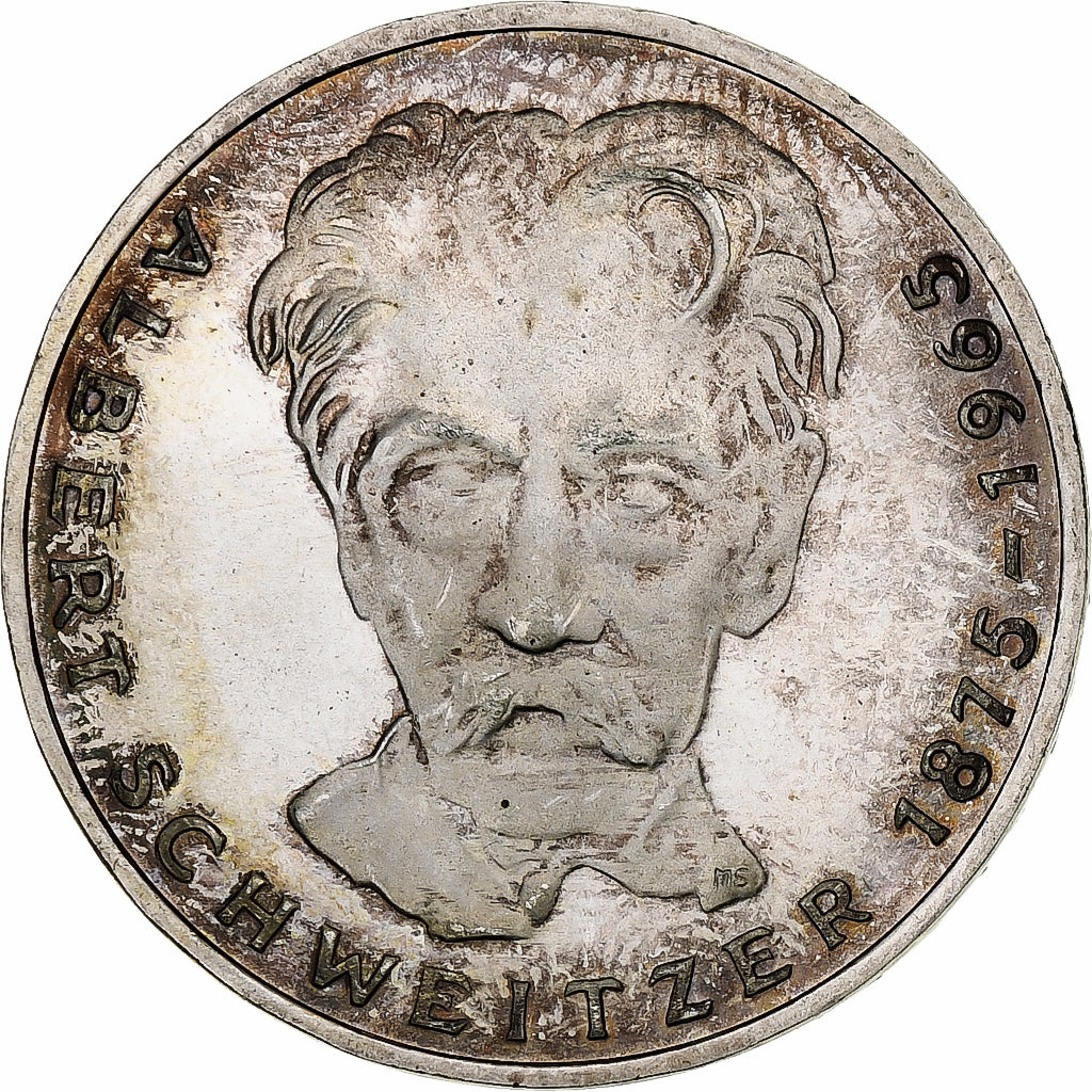 Moneta, GERMANIA - REPUBBLICA FEDERALE, 5 Mark, 1975, Karlsruhe, Germany, SPL