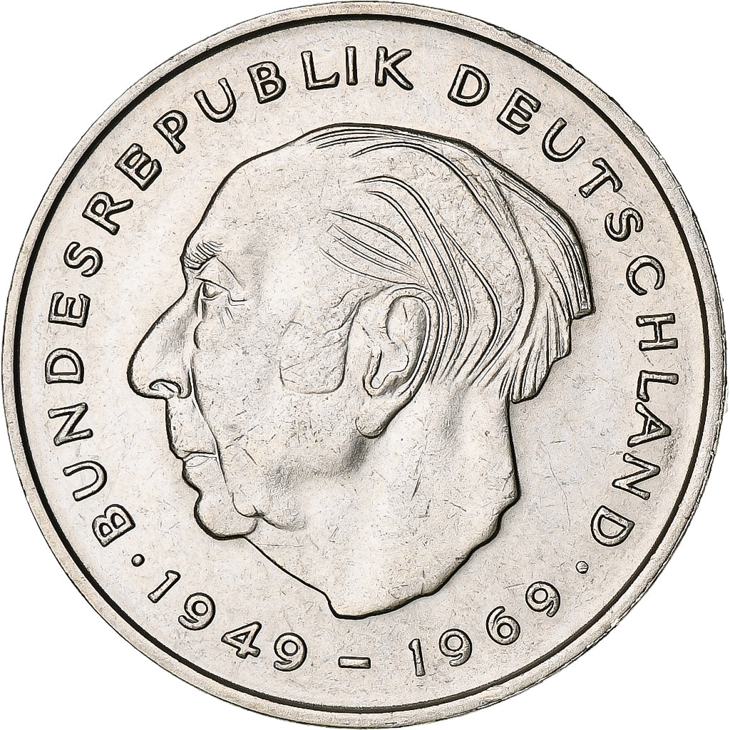 Coin, GERMANY - FEDERAL REPUBLIC, 2 Mark, 1971, Munich, MS(60-62), Copper-Nickel