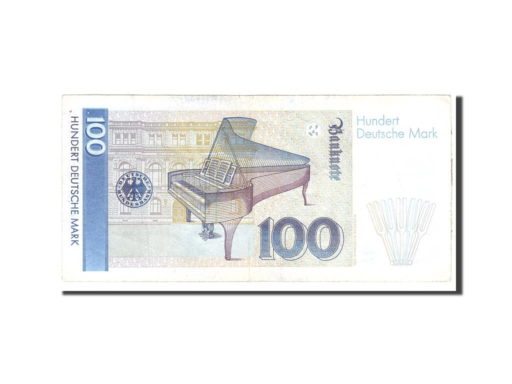 Banknote, GERMANY - FEDERAL REPUBLIC, 100 Deutsche Mark, 1989, 1989-01-02