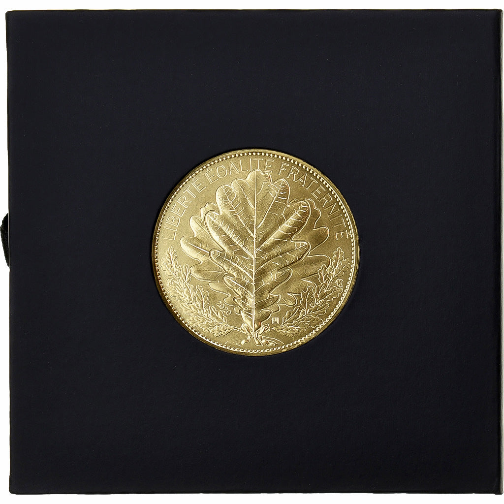 França, 1000 Euro, Natures de France, Chêne, 2020, Paris, MS(65-70), Dourado