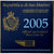 Saint Marin , 1 Cent to 10 Euro, 2005, FDC