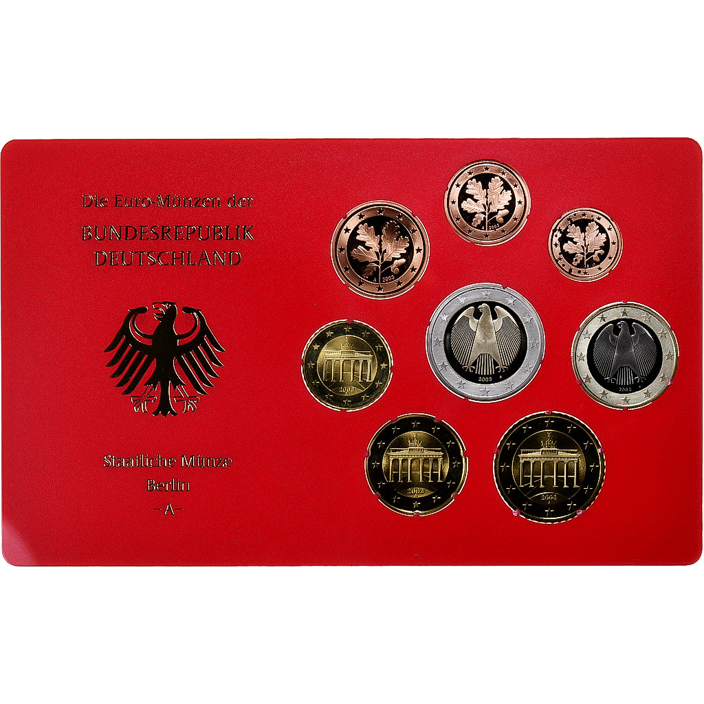 GERMANY - FEDERAL REPUBLIC, Set, 2003, Berlin, Proof, MS(65-70)
