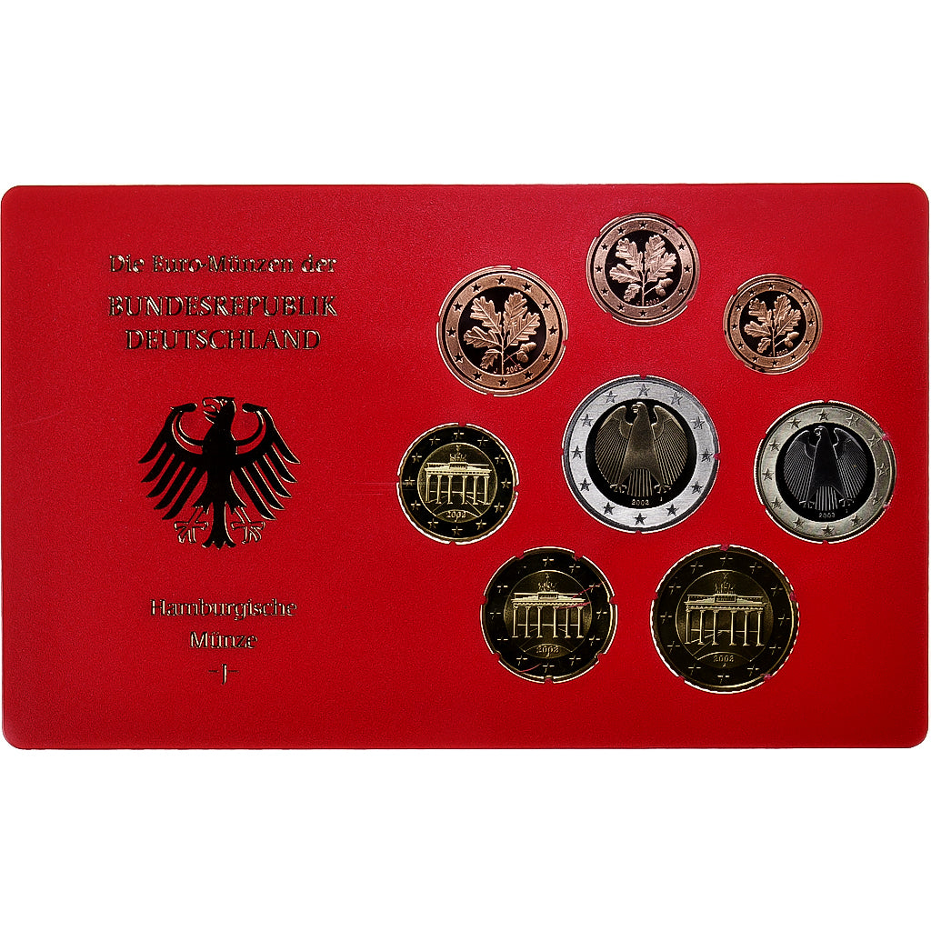 GERMANIA - REPUBBLICA FEDERALE, Set, 2003, Hambourg, Proof, FDC, N.C.