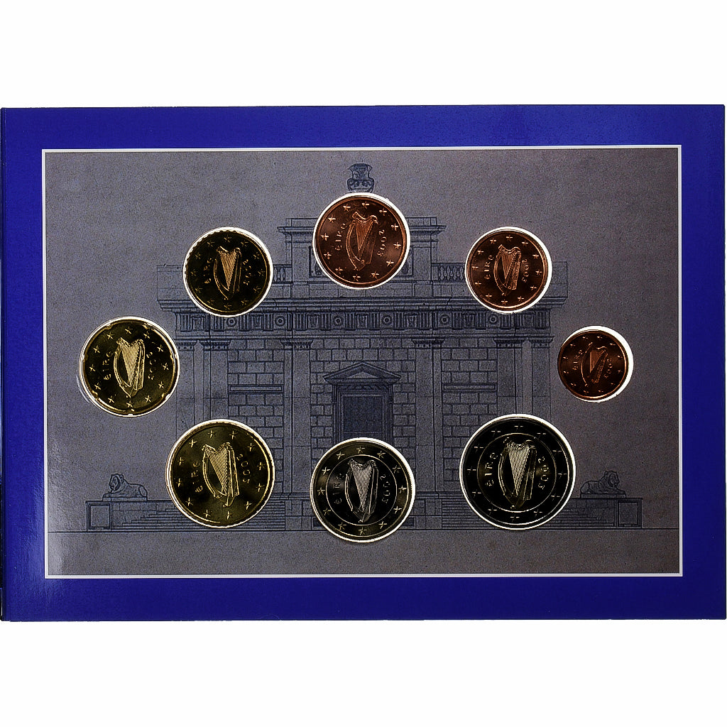 REPUBLIEK IERLAND, 1 Cent to 2 Euro, 2003, FDC, n.v.t.