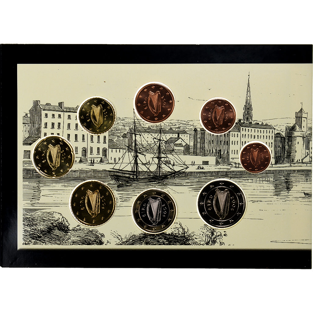 Ireland, Set Euros, 2004, Reginald's Tower Waterford, STGL