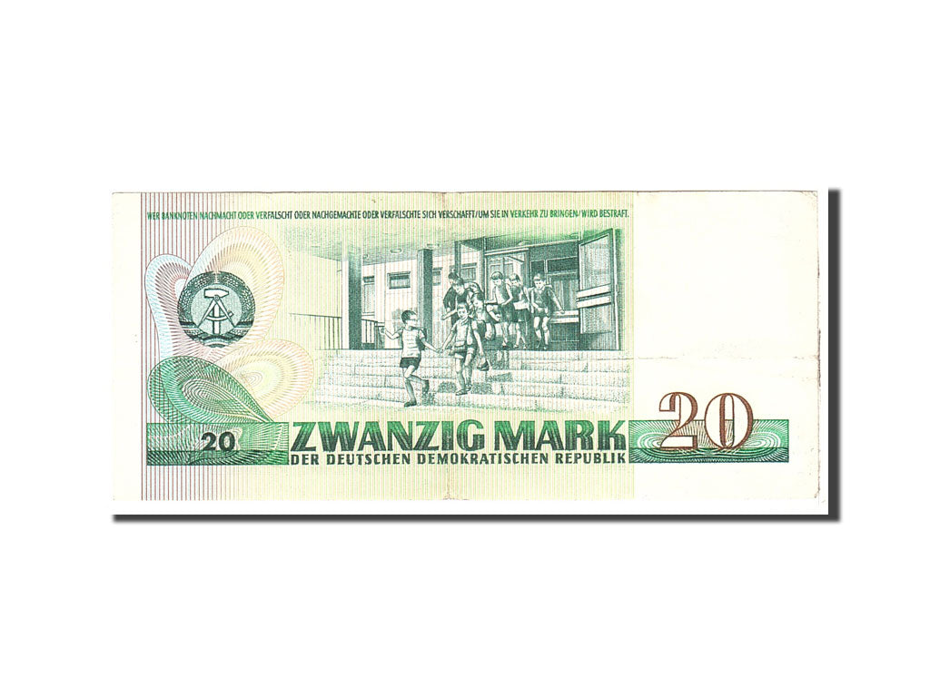 Banknote, Germany - Democratic Republic, 20 Mark, 1975, Undated, KM:29b
