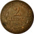Munten, Frankrijk, Dupuis, 2 Centimes, 1920, Paris, PR, Bronze, Gadoury:107