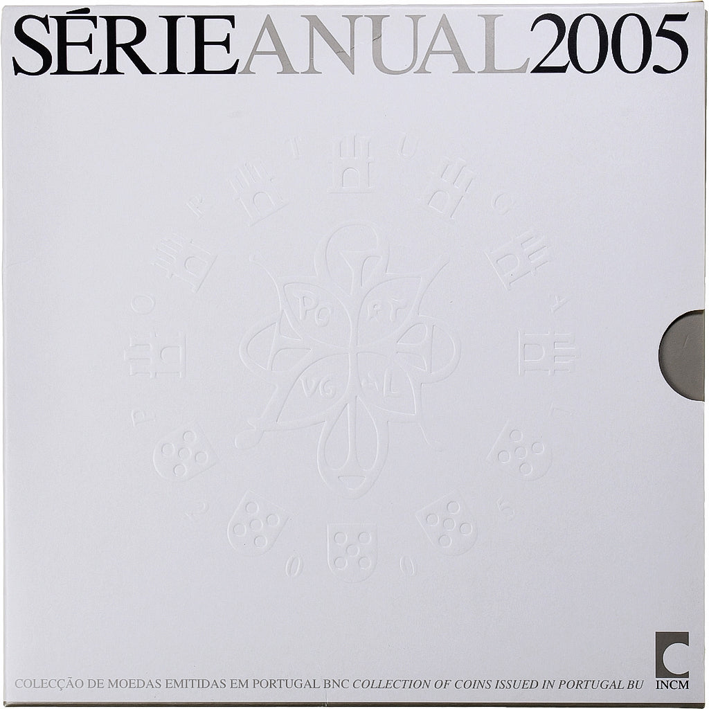 Portogallo, 1 Cent to 2 Euro, 2005, FDC, N.C.