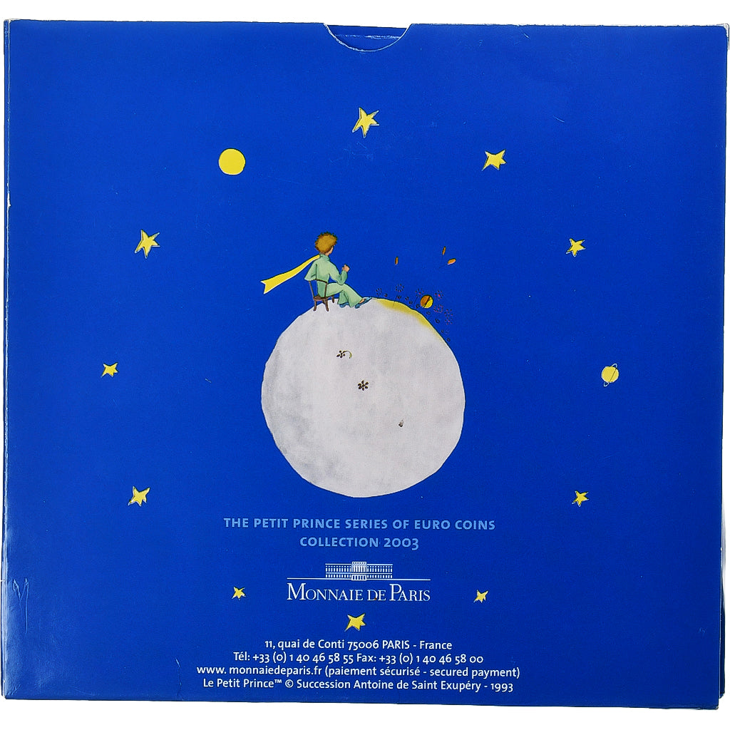 France, Set, Le Petit Prince, 2003, Paris, MS(65-70)