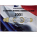 France, Set, 2001, Paris, BU, MS(65-70), Gadoury:page 288