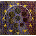 France, 1 Cent to 2 Euro, 2001, Monnaie de Paris, BU, MS(65-70)