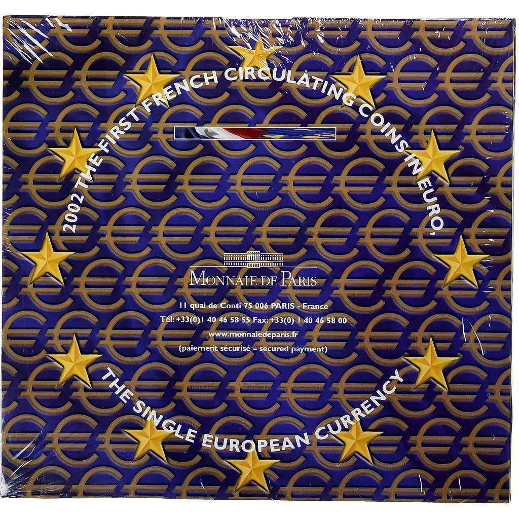 Francia, Monnaie de Paris, Euro-Set, 2002, FDC.BU, FDC, Sin información