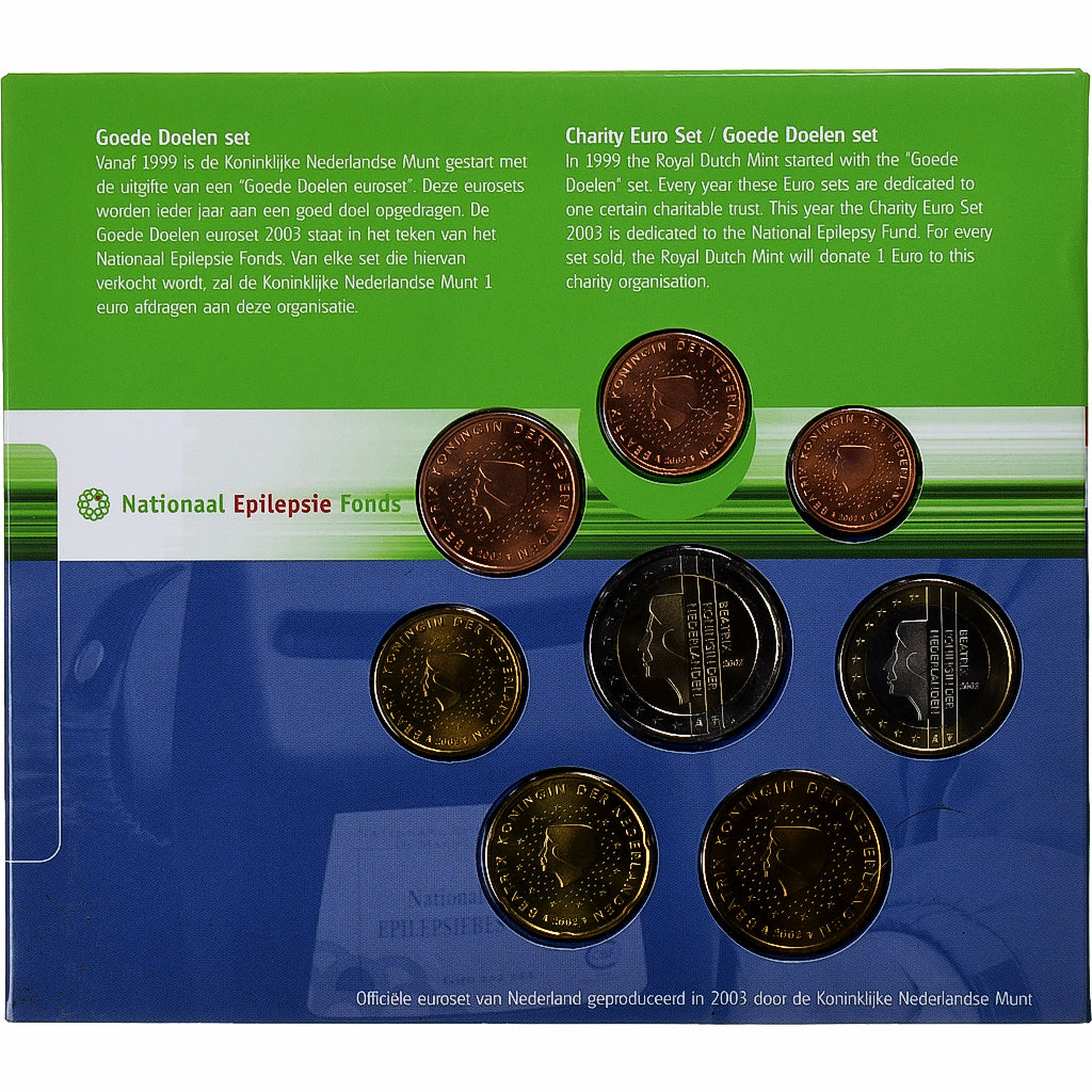 Niederlande, Set, 2003, Epilepsie Fonds.BU, STGL