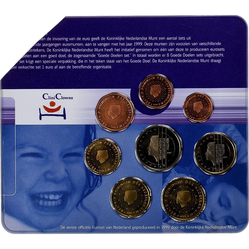 Netherlands, Euro-Set, 1999, MS(65-70), (No Composition)