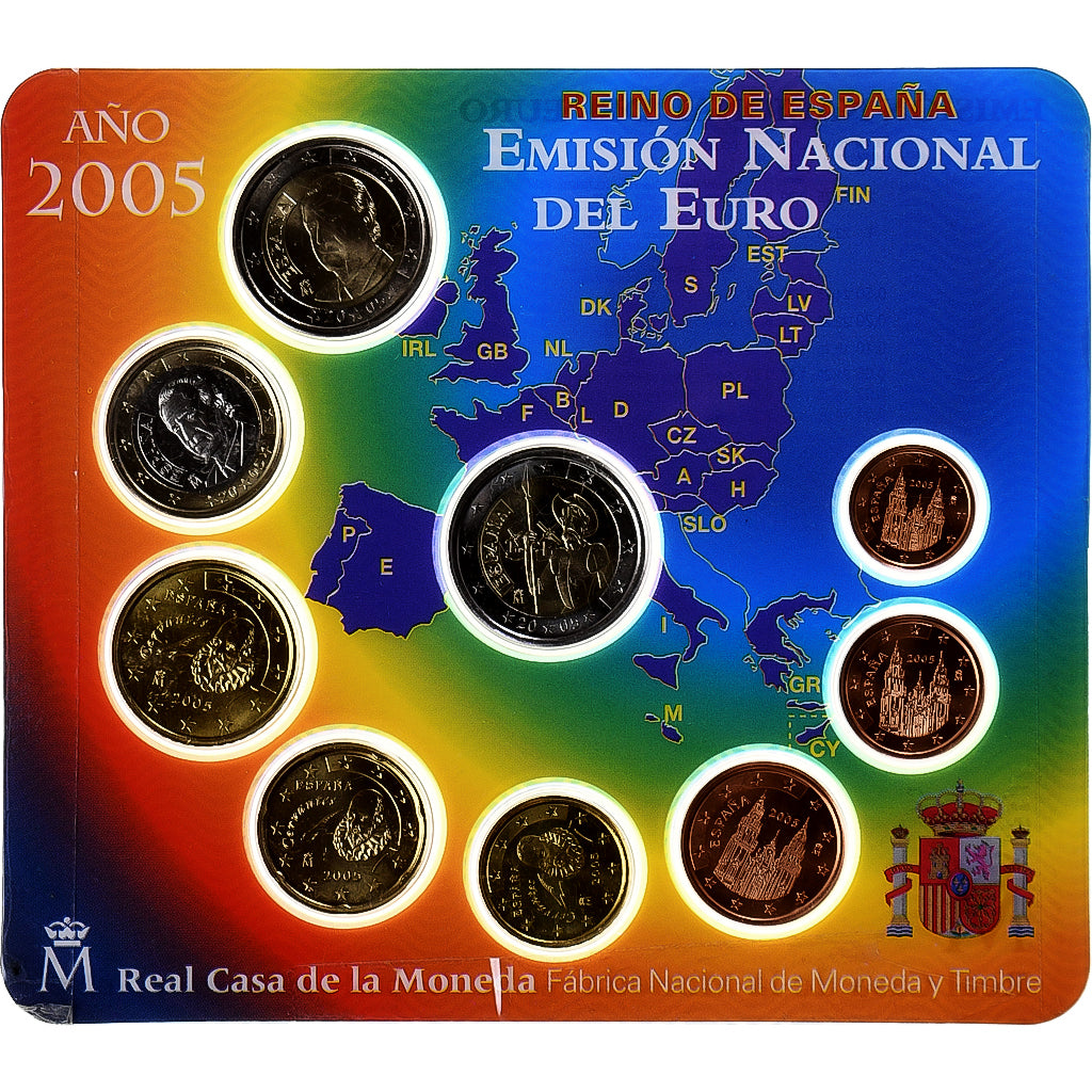 Hiszpania, Set, 2005, MS(65-70), ND