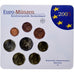 Deutschland, 1 Cent to 2 Euro, 2005, Munich, Set, STGL