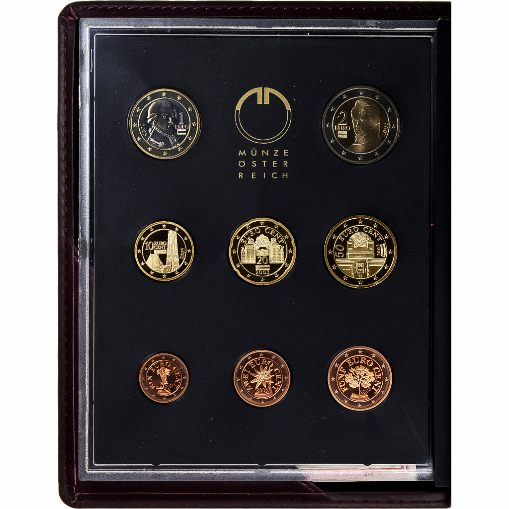 Austria, Set, 2003, FDC, Sin información