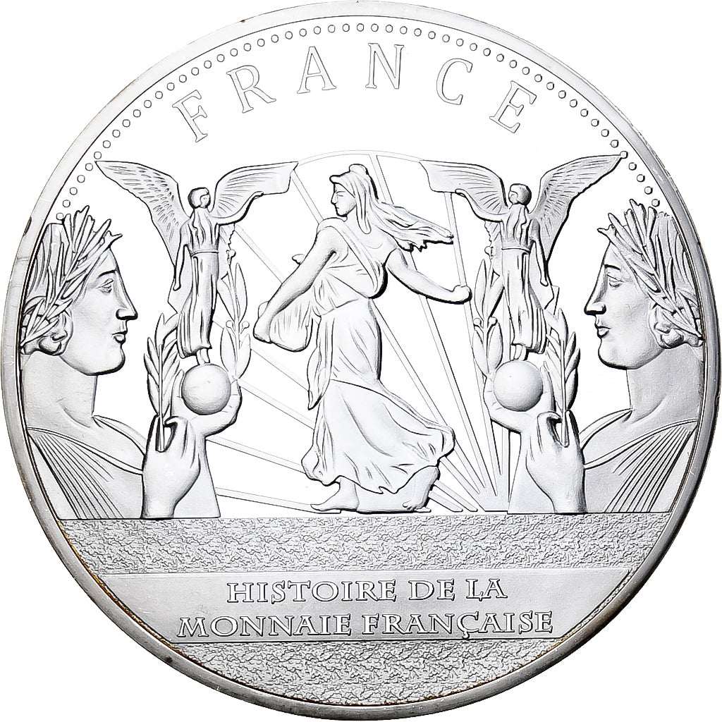 França, medalha, Napoleon I, Histoire de la monnaie Française, 20 Francs 1807