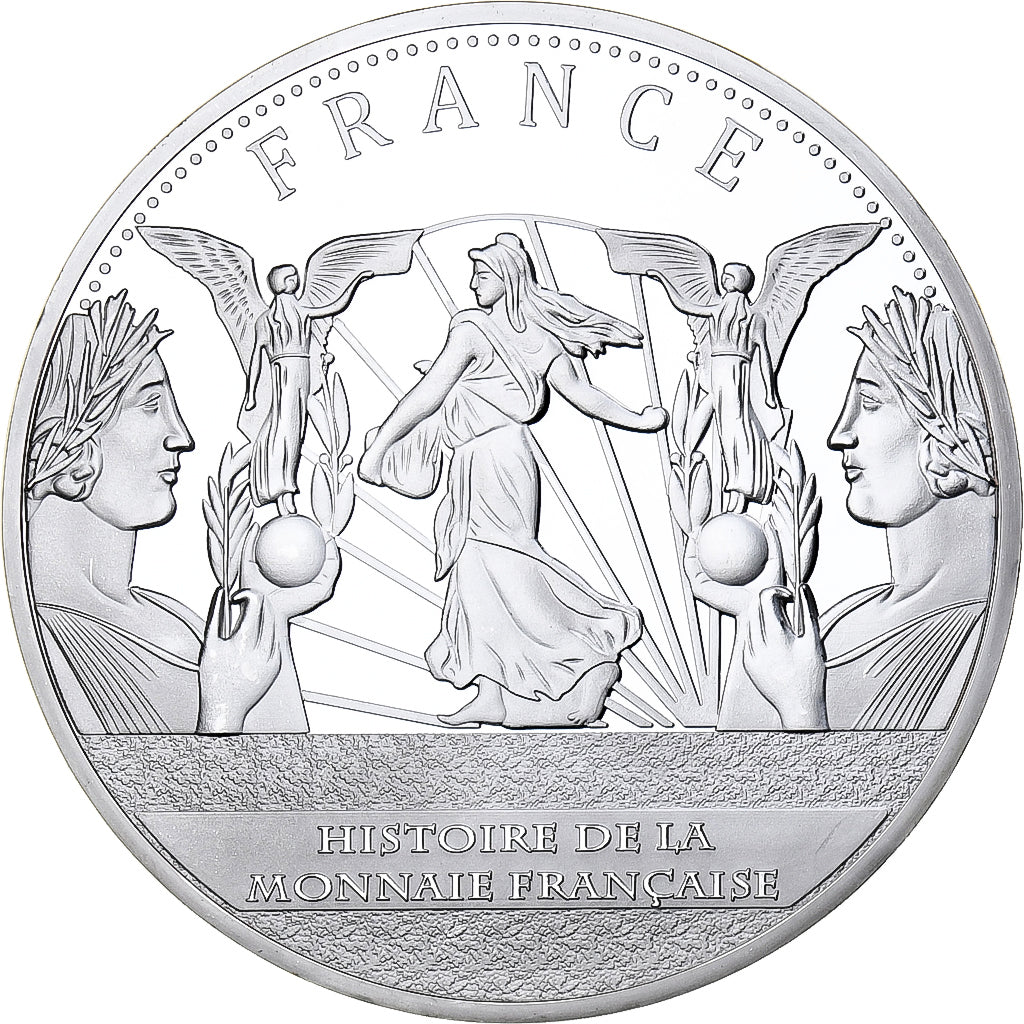 Francja, medal, Histoire de la Monnaie Française - Ecu de Louis XII, 1498