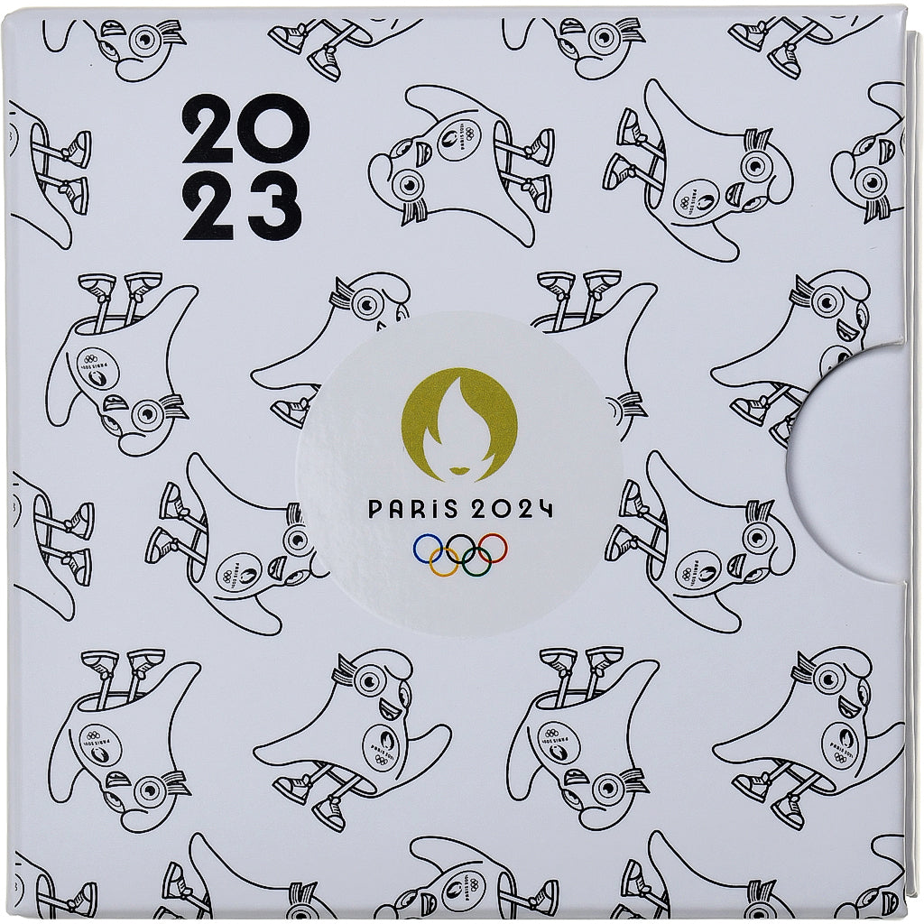 France, 250 Euro, 2023, Paris, Paris JO 2024, MS(65-70), Gold