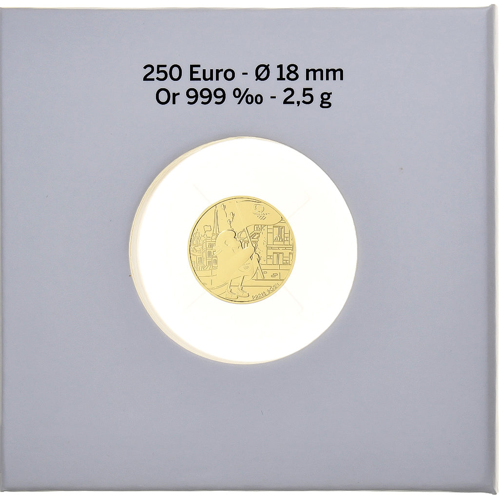 France, 250 Euro, 2023, Paris, Paris JO 2024, MS(65-70), Gold